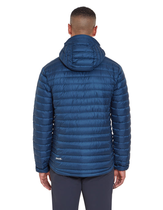 Rab M's Microlight Alpine Jacket - Recycled nylon & down Tempest Blue Jacket