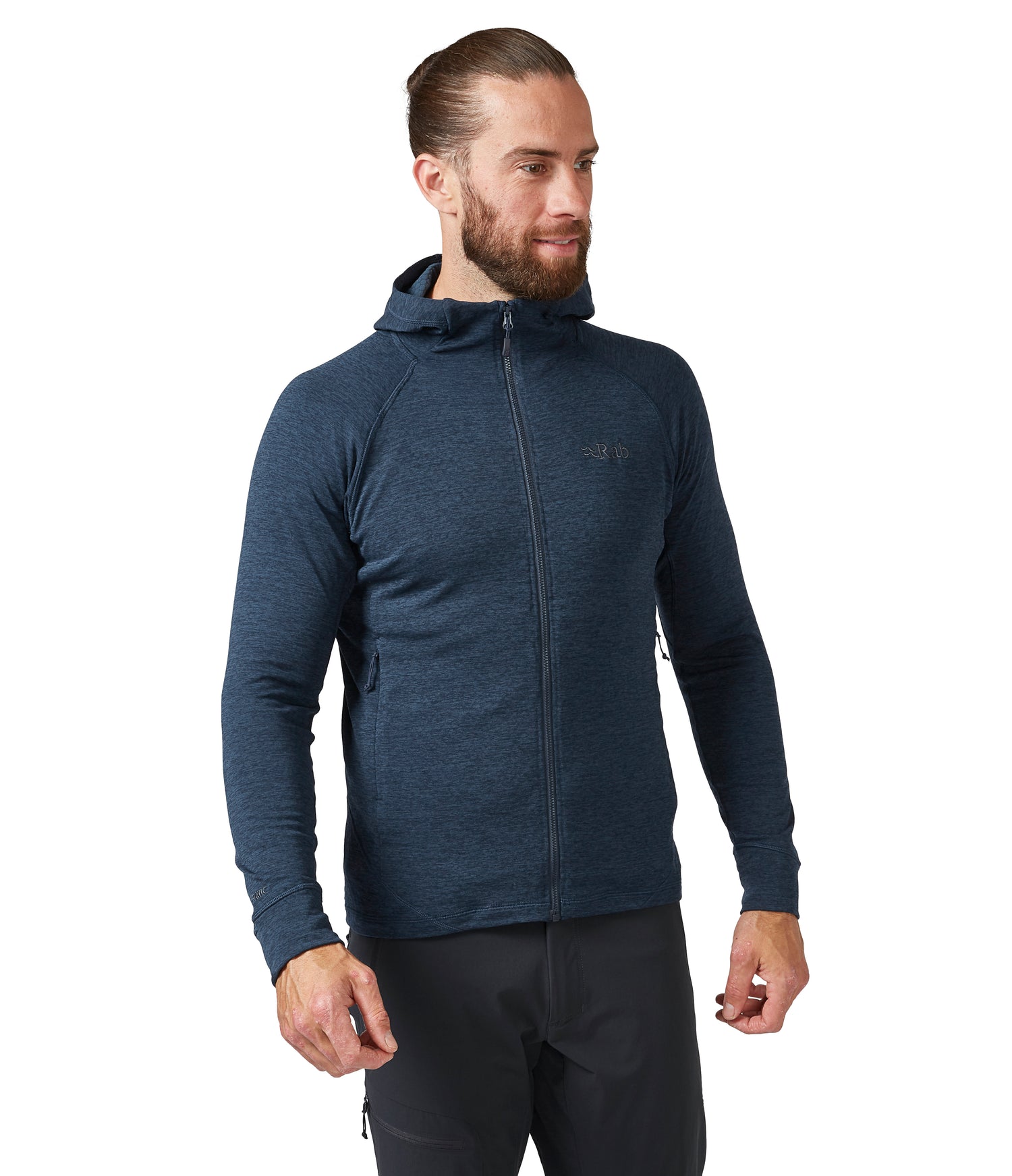 Rab M's Nexus Hoody - Recycled polyester Deep Ink Shirt
