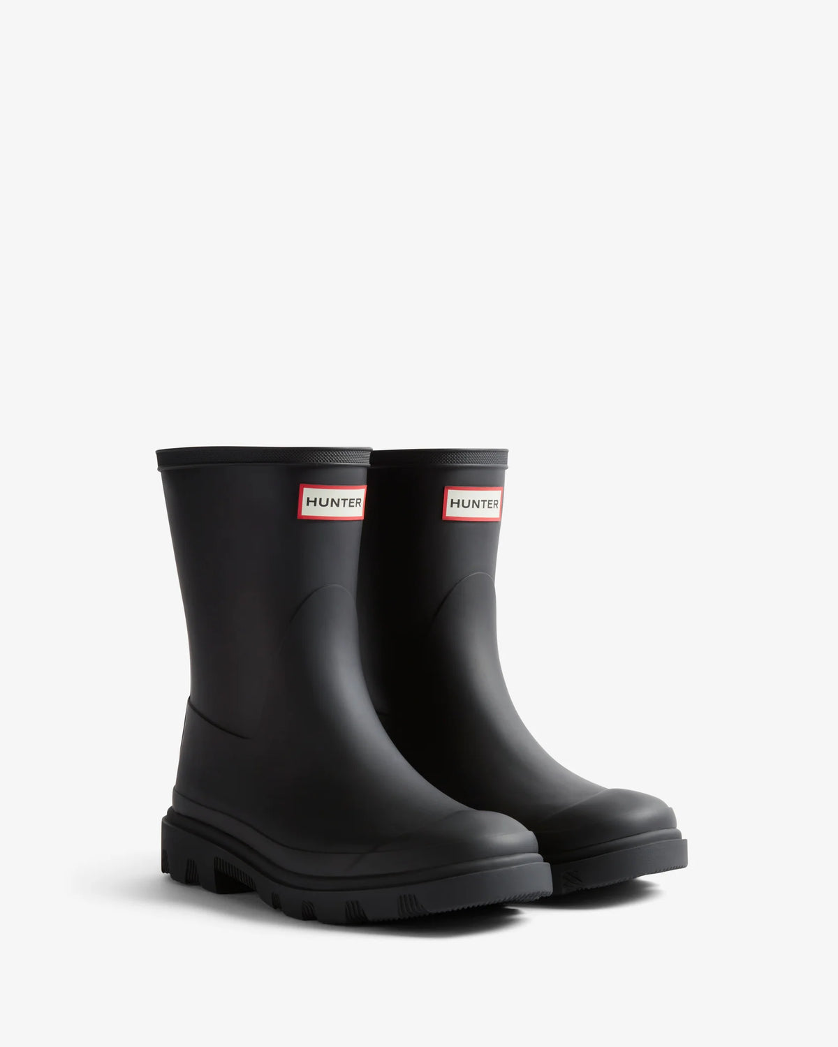 Hunter Unisex Downpour Short Boot Black Shoes