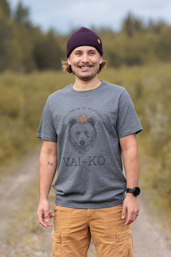 Party Bear T-shirt - Organic Cotton Shirt VAI-KØ