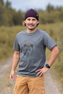 Party Bear T-shirt - Organic Cotton Shirt VAI-KØ