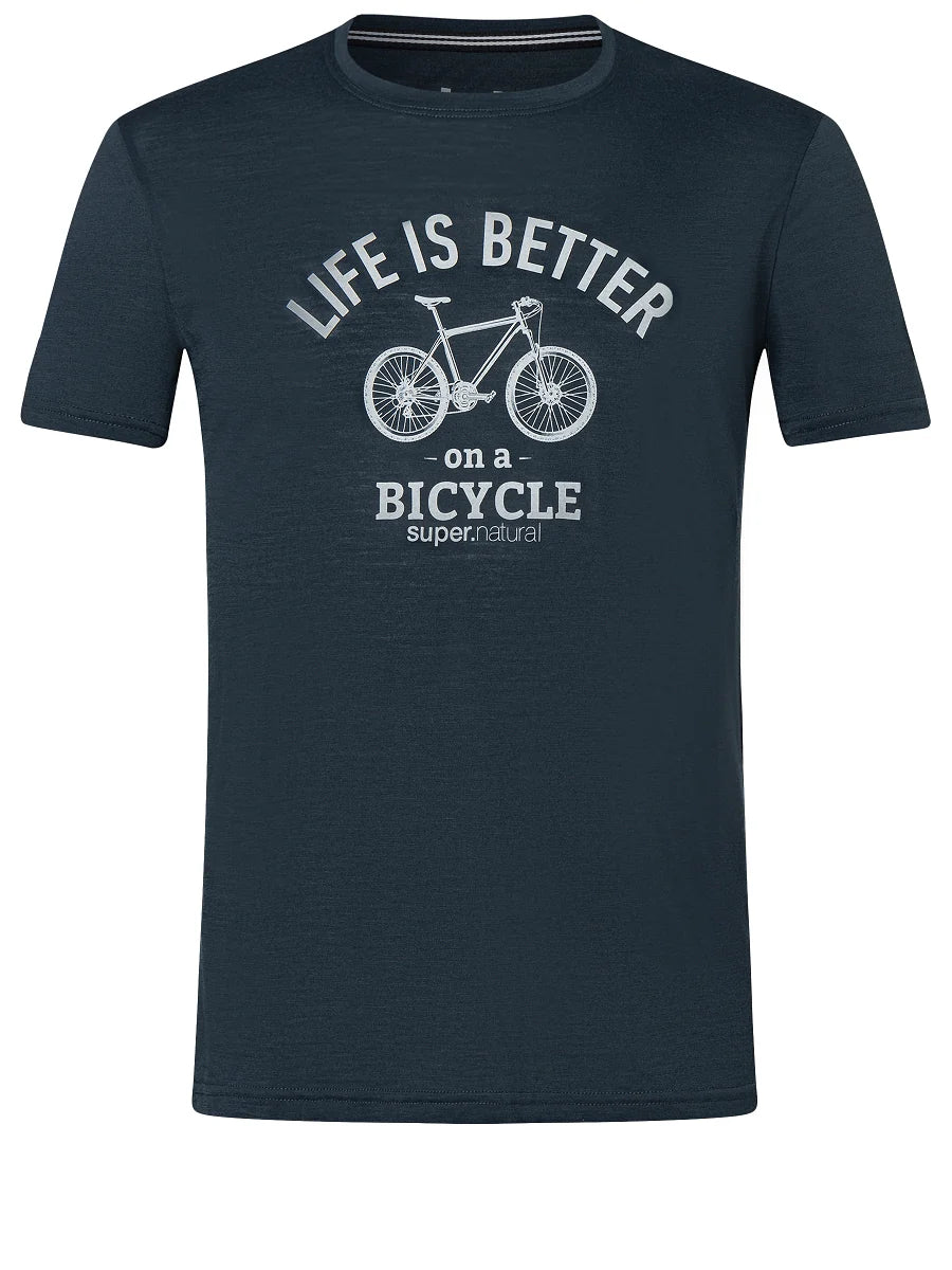 Supernatural - M's Better Bike Tee - Weekendbee - sustainable sportswear