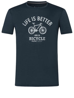 Supernatural - M's Better Bike Tee - Weekendbee - sustainable sportswear