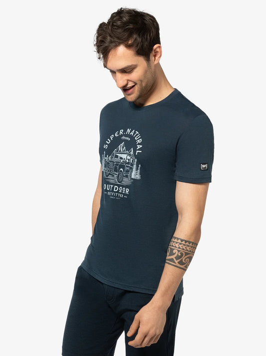 Supernatural - M's Landi Tee - Weekendbee - sustainable sportswear