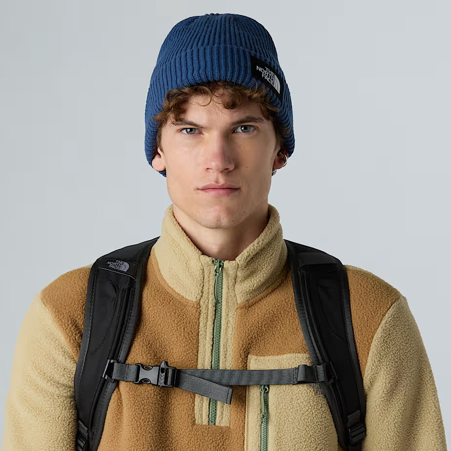The North Face Salty Lined Beanie Shady Blue Headwear