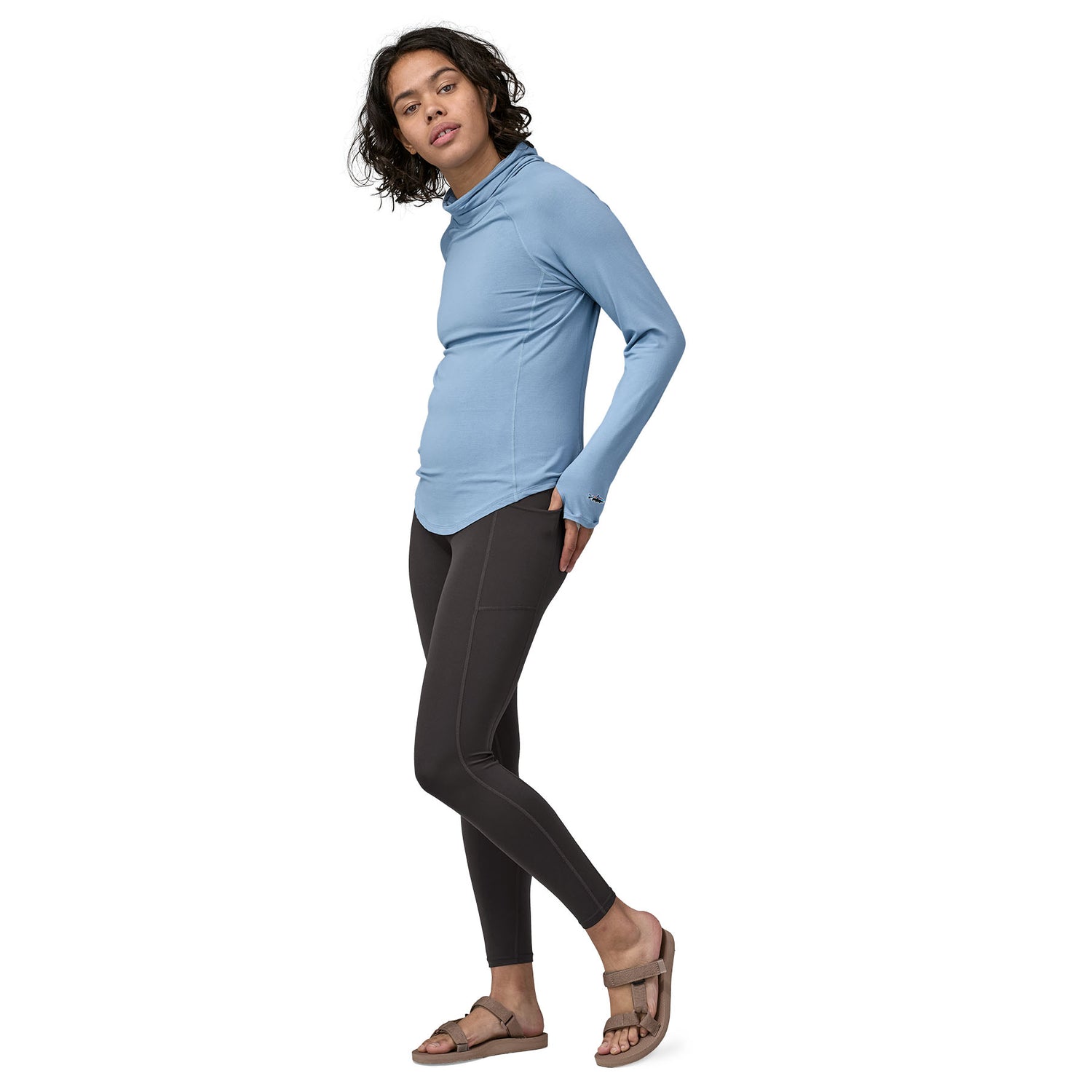 Patagonia W's Maipo 7/8 Stash Tights - Outdoor Tights Black Pants