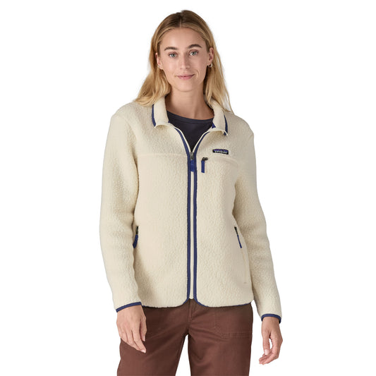 Patagonia W's Retro Pile Fleece Jacket - Recycled Polyester Natural Jacket