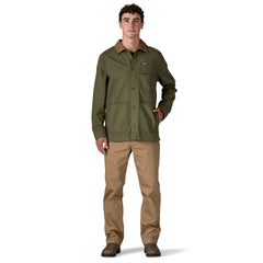Patagonia M's Point Reyes Canvas Coat Basin Green Jacket