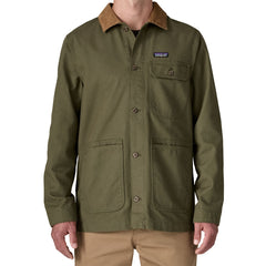 Patagonia M's Point Reyes Canvas Coat Basin Green Jacket