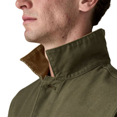 Patagonia M's Point Reyes Canvas Coat Basin Green Jacket