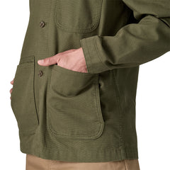 Patagonia M's Point Reyes Canvas Coat Basin Green Jacket
