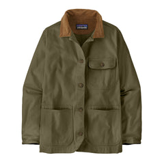 Patagonia W's Point Reyes Canvas Coat Basin Green Jacket