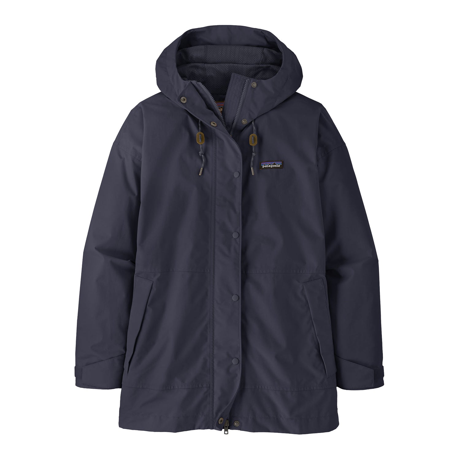 Patagonia W's Outdoor Everyday Rain Jacket - Recycled polyester Sunken Blue Jacket
