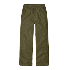 Patagonia W's Point Reyes Canvas Wide Leg Pants Basin Green Pants