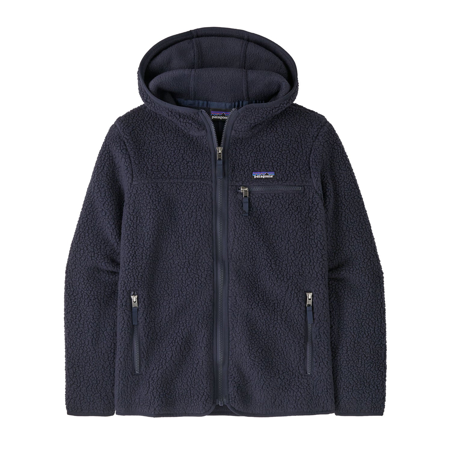 Patagonia - W's Retro Pile Fleece Hoody - Recycled Polyester - Weekendbee - sustainable sportswear
