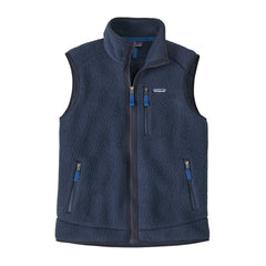 Patagonia M's Retro Pile Vest - Recycled polyester New Navy w Sunken Blue Jacket
