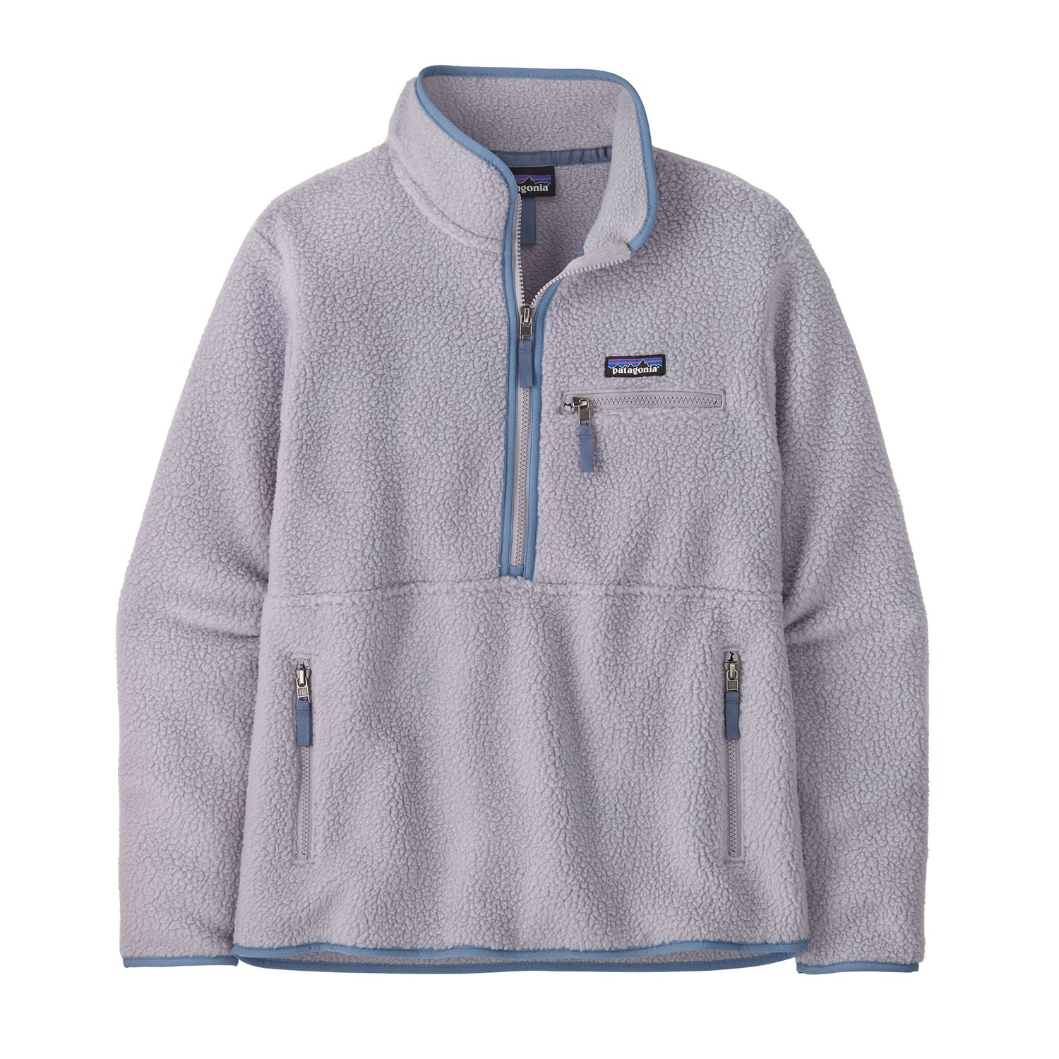 Patagonia W's Retro Pile Fleece Marsupial - Recycled Polyester Permafrost Purple Shirt