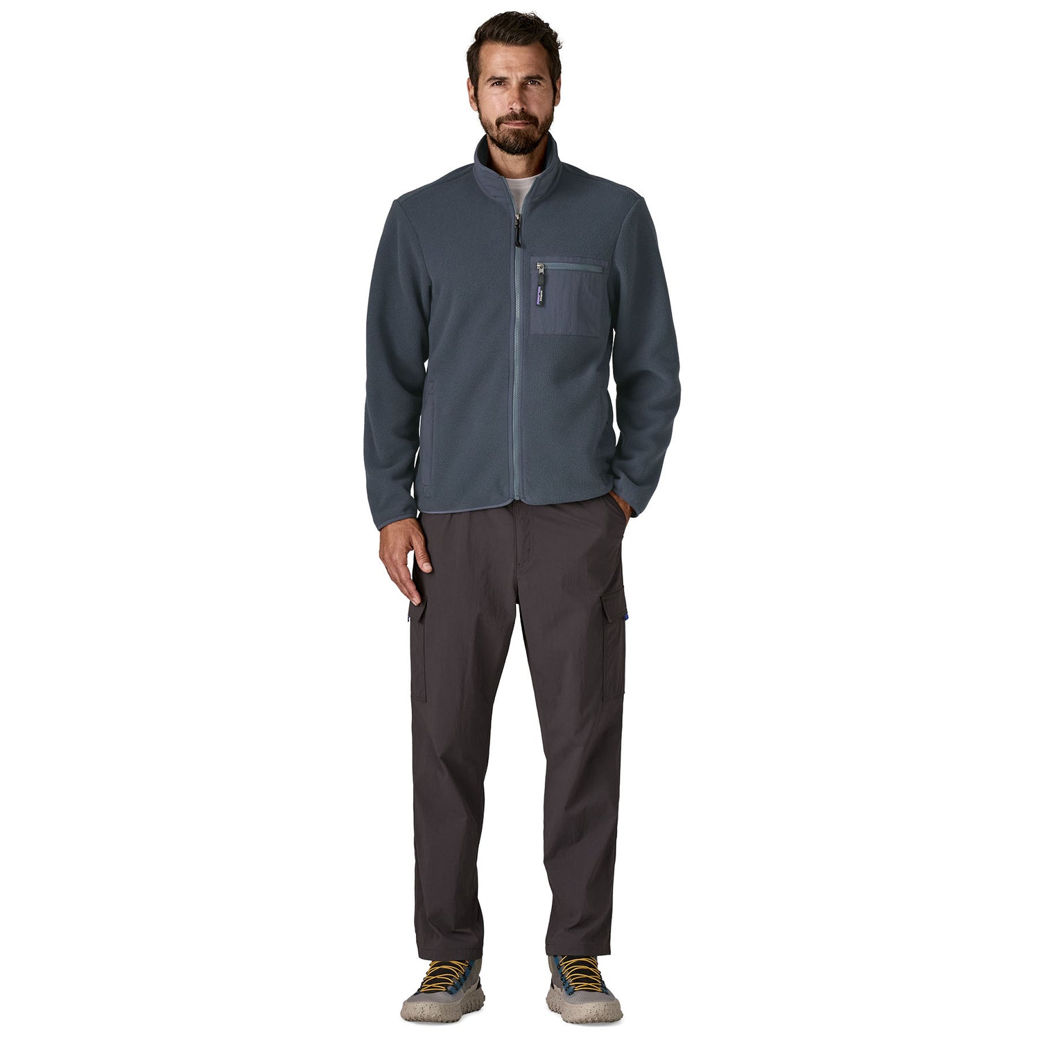 Patagonia - M's Synchilla Fleece Jacket - 100% Recycled Polyester - Weekendbee - sustainable sportswear