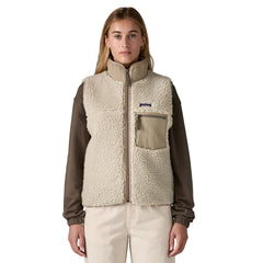 W's Classic Retro-X Fleece Vest - Recycled Polyester Jacket Patagonia Natural S