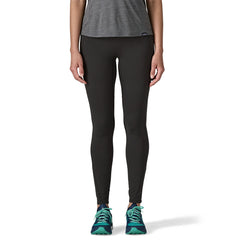 Patagonia W's Peak Mission Winter Running Tights - Recycled Polyester Black Pants