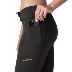 Patagonia W's Peak Mission Winter Running Tights - Recycled Polyester Black Pants