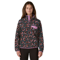 Patagonia W's Lightweight Synchilla Snap-T Fleece Pullover - Recycled Polyester Soft Spirea: Dried Vanilla Shirt