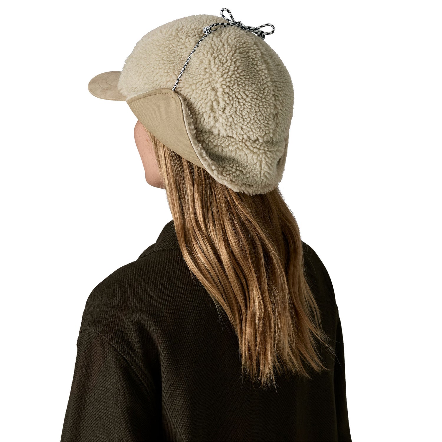 Patagonia Range Earflap Cap - Recycled polyester Pelican Headwear