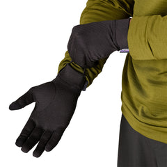 Patagonia Capilene™ Midweight Liner Gloves Black Gloves