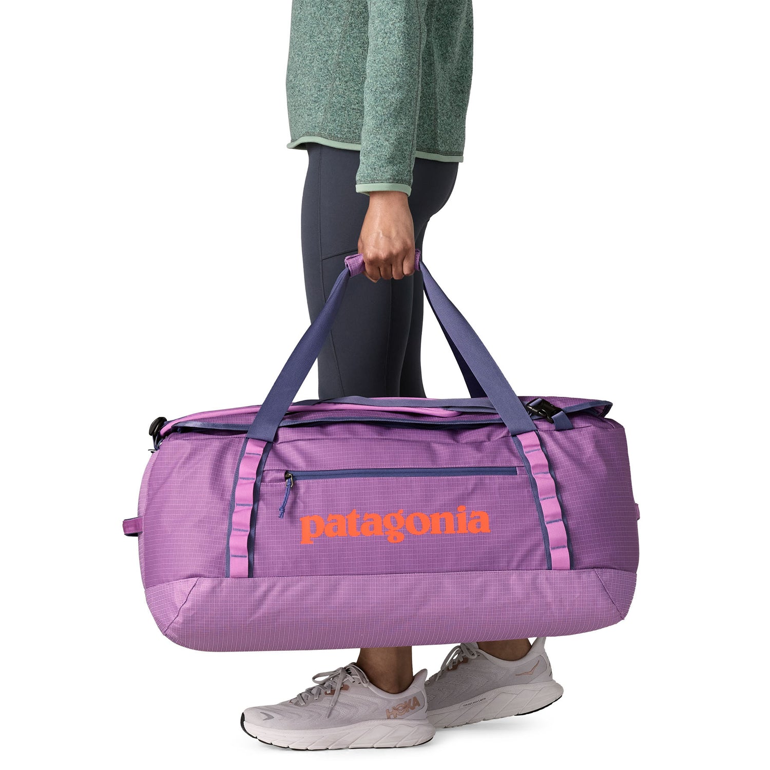 Patagonia Black Hole Duffel 70L - 100% postconsumer recycled polyester Brisk Purple Bags