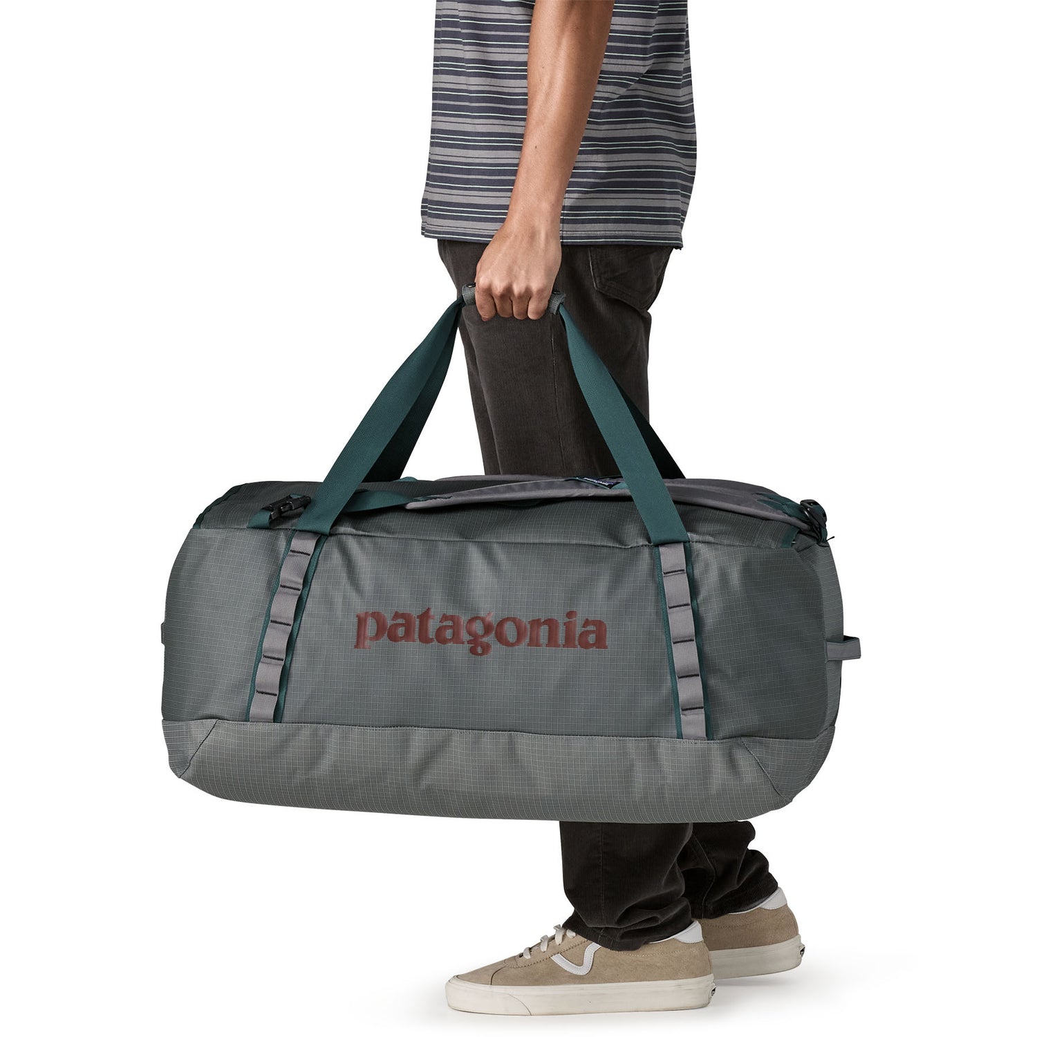 Patagonia Black Hole Duffel 70L - 100% postconsumer recycled polyester Nobel Grey Bags