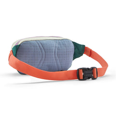 Patagonia Terravia Mini Hip Bag 1L - Recycled Nylon Patchwork: Barnacle Blue Bags