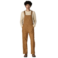 Patagonia W's Point Reyes Canvas Overalls Nest Brown Pants