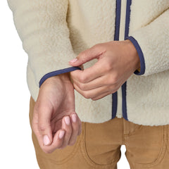 Patagonia W's Retro Pile Fleece Jacket - Recycled Polyester Natural Jacket