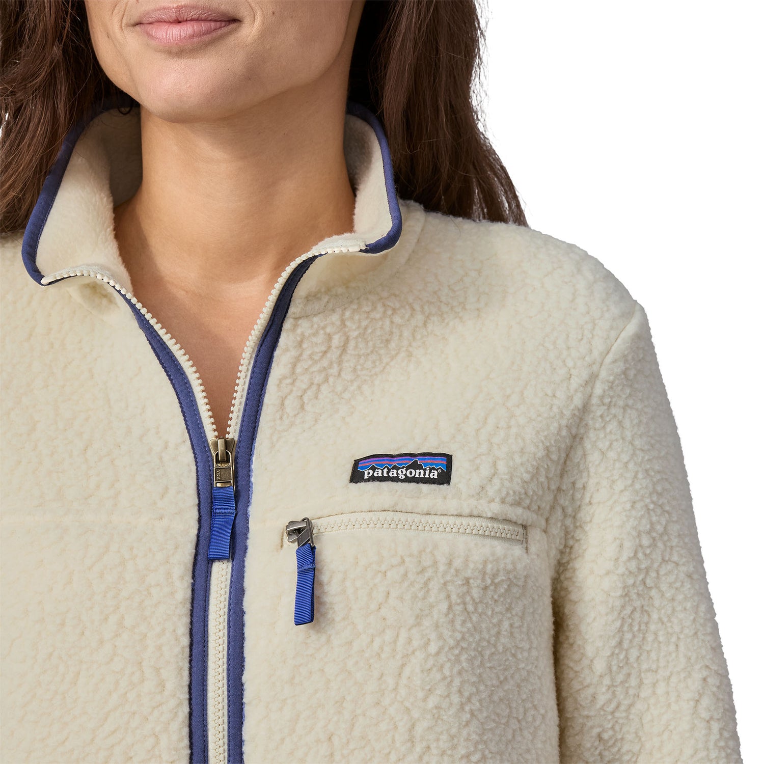 Patagonia W's Retro Pile Fleece Jacket - Recycled Polyester Natural Jacket