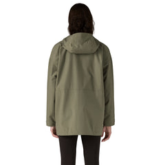 Patagonia W's Outdoor Everyday Rain Jacket - Recycled polyester River Rock Green Jacket