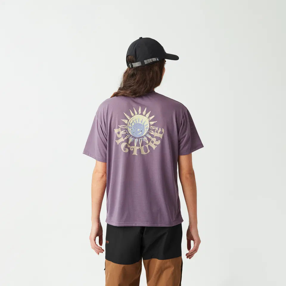 Picture Organic W's Timont Tech Tee Grape Jam Shirt
