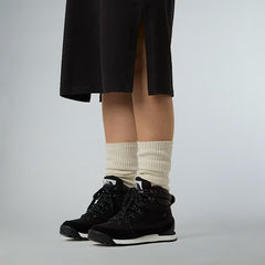 The North Face W's Back-To-Berkeley IV Boots Black White Shoes