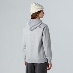 The North Face Women’s Drew Peak Hoodie TNF Light Grey Heather-Tawny Quartz Hoodie