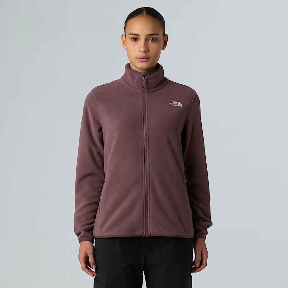 The North Face Women's 100 Glacier Full-Zip Fleece Tawny Fleece