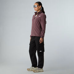 The North Face Women's 100 Glacier Full-Zip Fleece Tawny Fleece