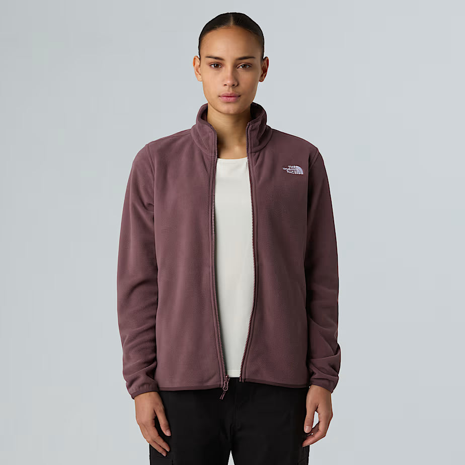 The North Face Women's 100 Glacier Full-Zip Fleece Stormy Blue Fleece