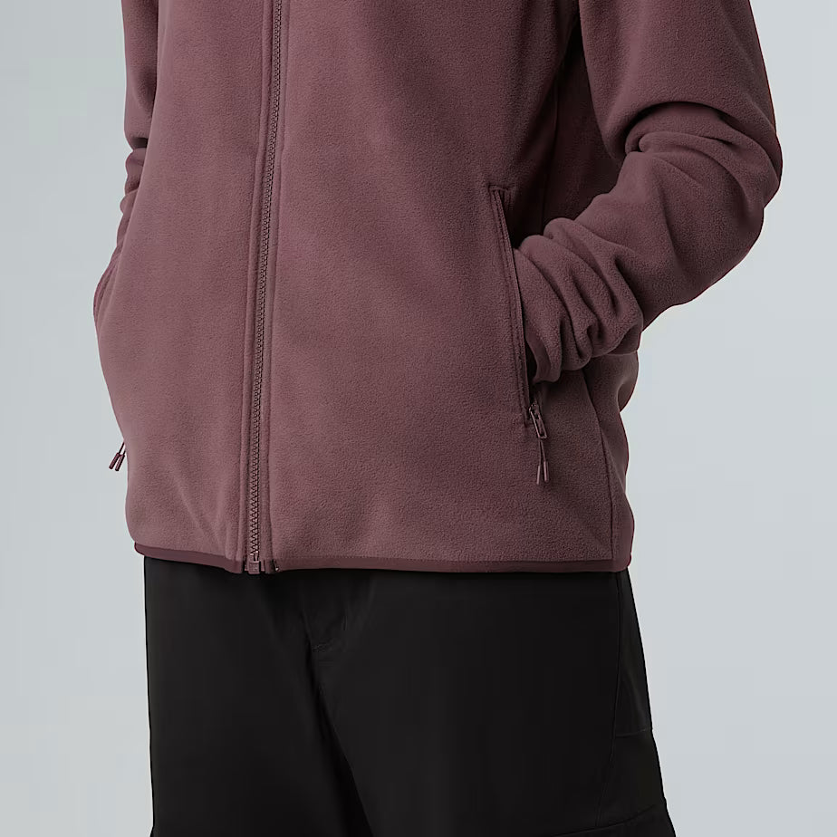 The North Face Women's 100 Glacier Full-Zip Fleece Tawny Fleece