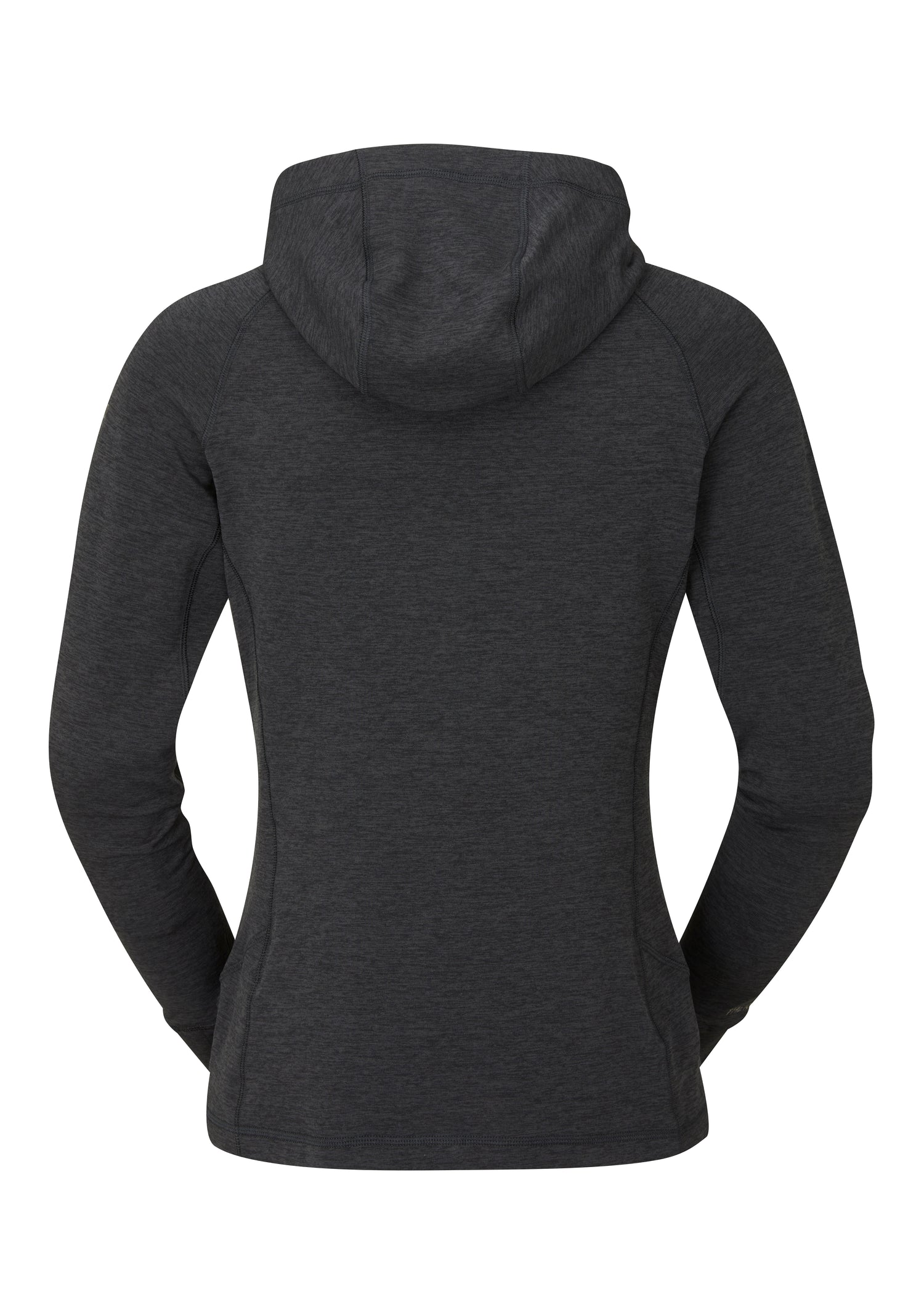 Rab W's Nexus Hoody - Circular recycled polyester fleece Black Shirt