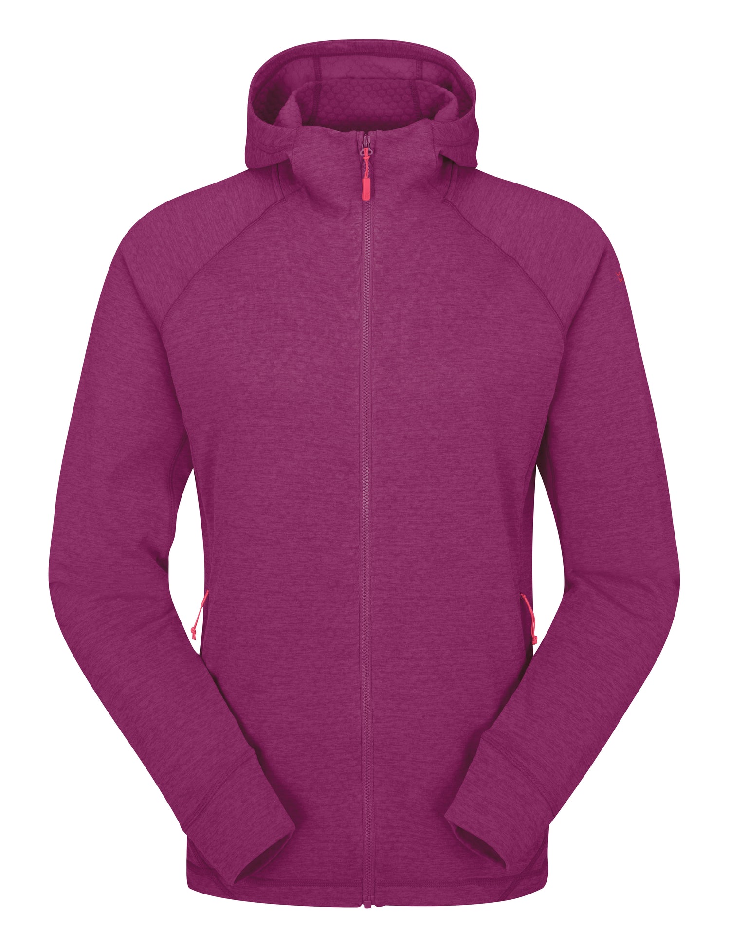 Rab W's Nexus Hoody - Circular recycled polyester fleece Mulberry Shirt