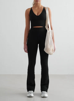 Aimn - Shape Seamless Cross Back Bralette - Weekendbee - sustainable sportswear