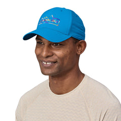 Patagonia Airshed Cap - 100% Recycled Polyester & NetPlus® Unity Fitz: Vessel Blue Headwear