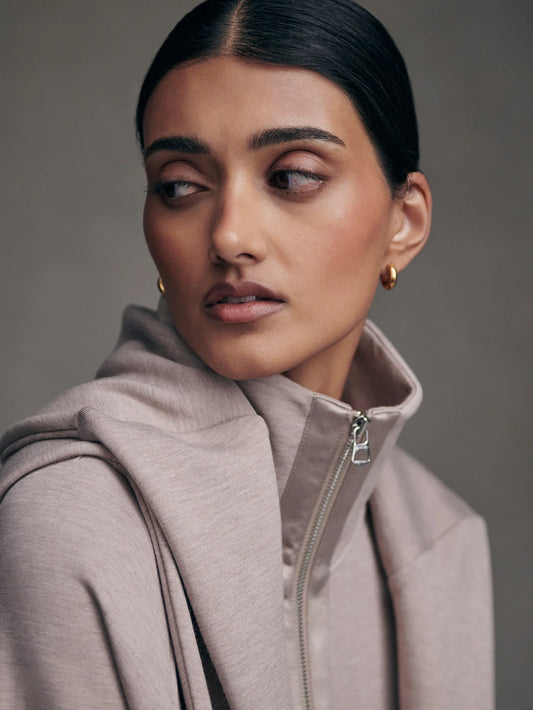 Varley - Roxbury Zip-Through Sweat - Weekendbee - sustainable sportswear