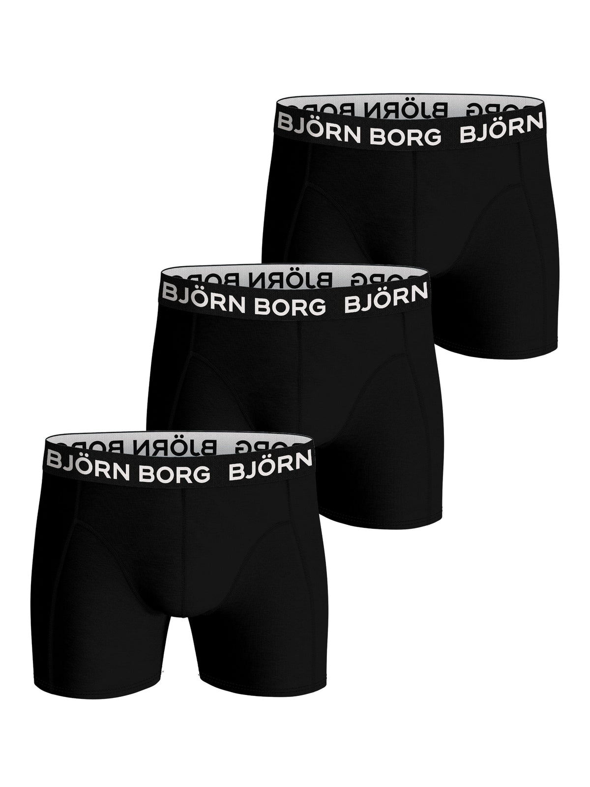 Björn Borg Bamboo Cotton Blend Boxer 3-pack Black Underwear