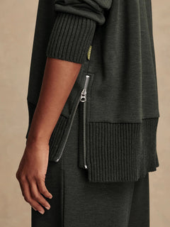 Barker High-Neck Sweat Shirt Varley 