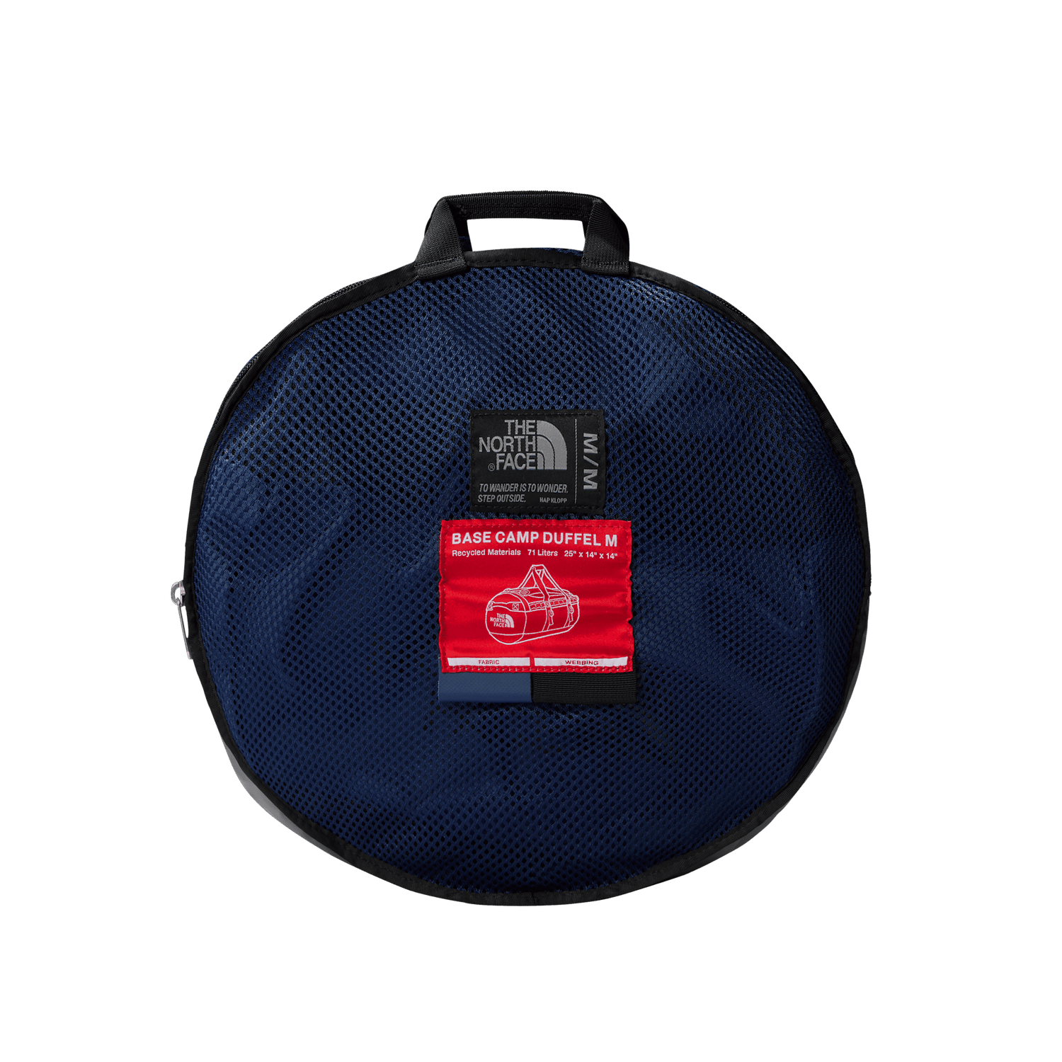 The North Face Base Camp Duffel M 71L - Recycled polyester Summit Navy Bags